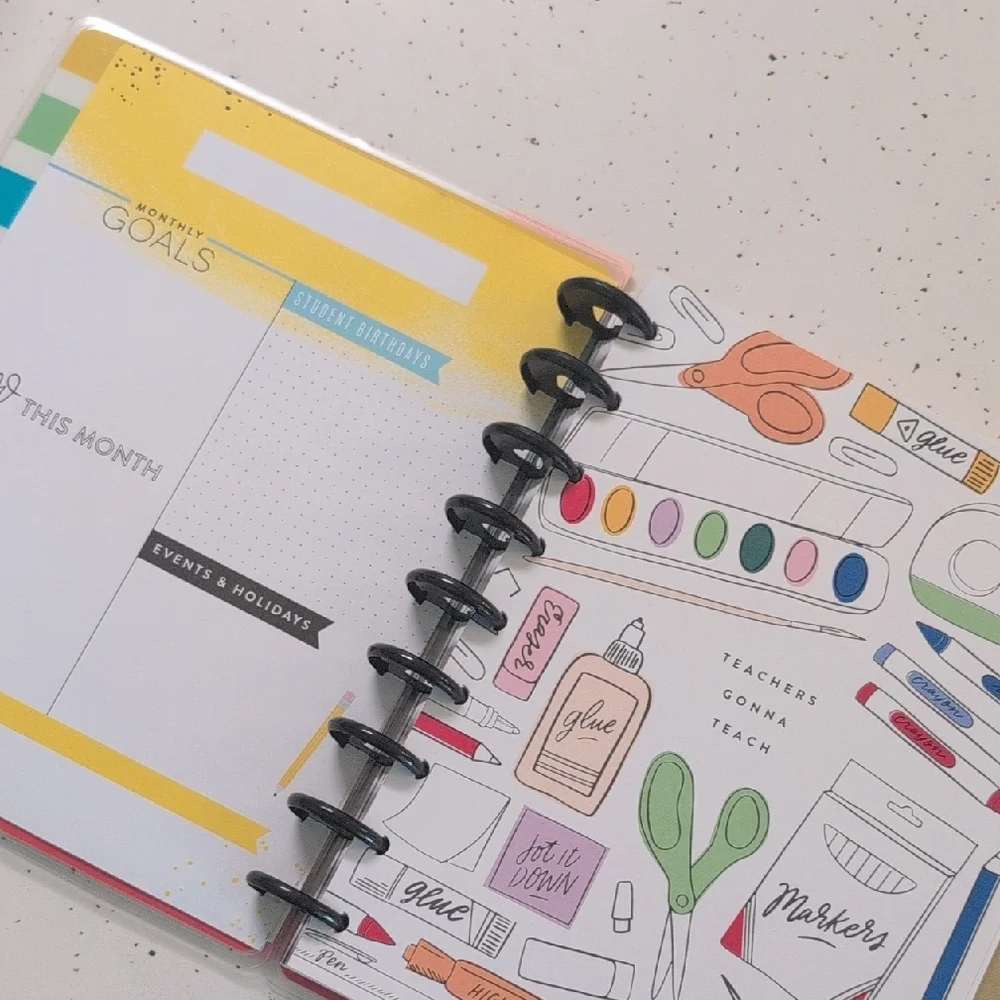 The Happy Planner Teacher Edition - Multicolor